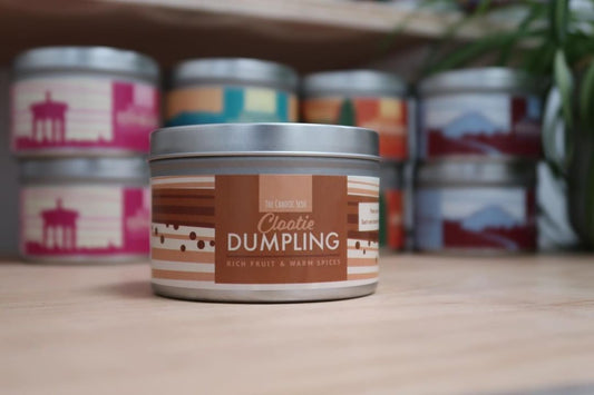 Clootie Dumpling Scented Candle - Rich Fruit + Warm Spices