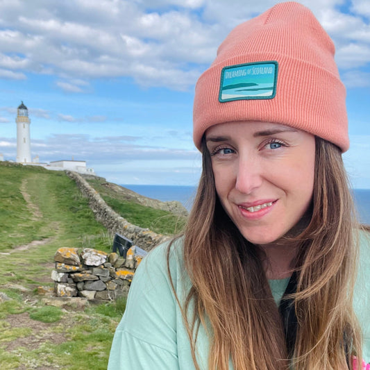 Dreaming of Scotland Spring/Summer Beanie in Pink