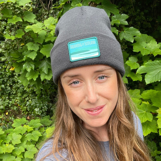 Dreaming of Scotland Spring/Summer Beanie in Blue
